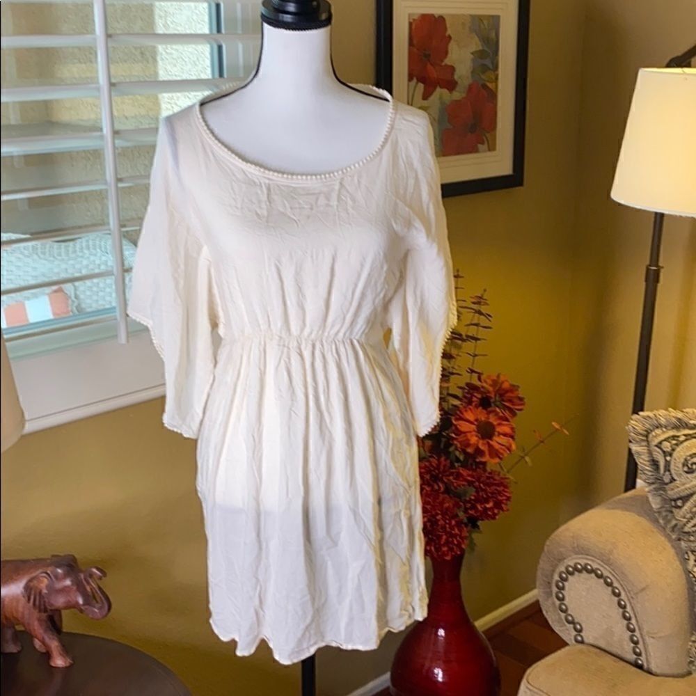 H&M Dress with Beaded Lace Accents. SZ 6